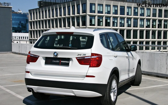 BMW X3 cena 59900 przebieg: 203800, rok produkcji 2013 z Sławno małe 106